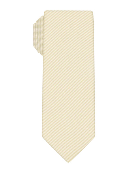 Champagne Solid Heavy Twill Tie